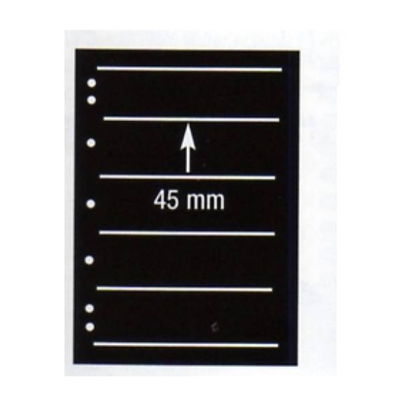 Hagner 5 Pocket Single Sided Stamp Stock Sheets Pack of 10 - Great for your Stamps